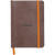 Rhodia Rhodiarama Lined Chocolate A6 Notebooks-Pen Boutique Ltd