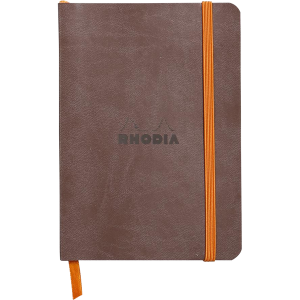 Rhodia Rhodiarama Lined Chocolate A6 Notebooks-Pen Boutique Ltd