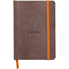 Rhodia Rhodiarama Lined Chocolate A6 Notebooks-Pen Boutique Ltd