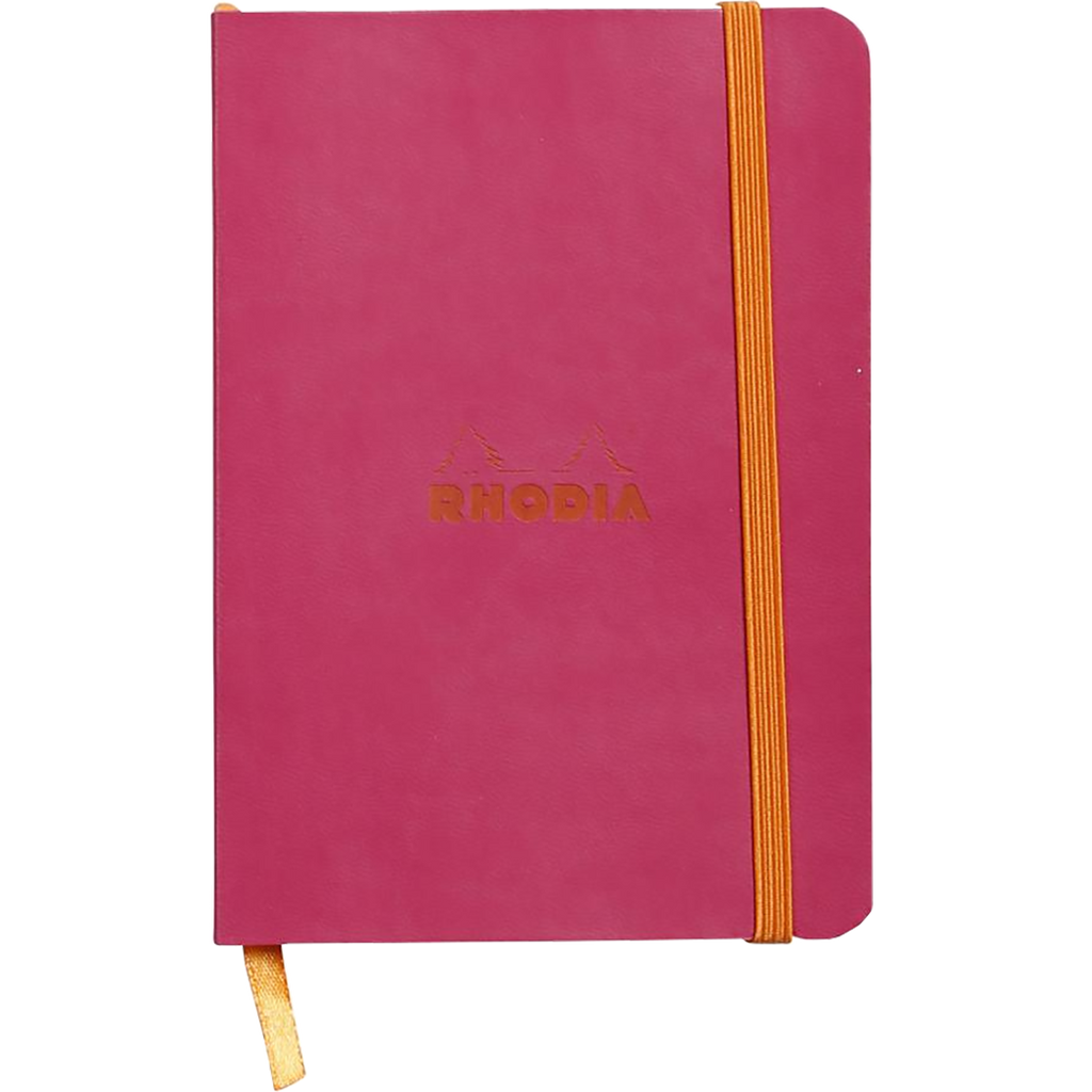 Rhodia Rhodiarama Lined Raspberry A6 Notebooks-Pen Boutique Ltd