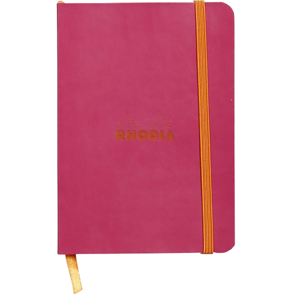 Rhodia Rhodiarama Lined Raspberry A6 Notebooks-Pen Boutique Ltd