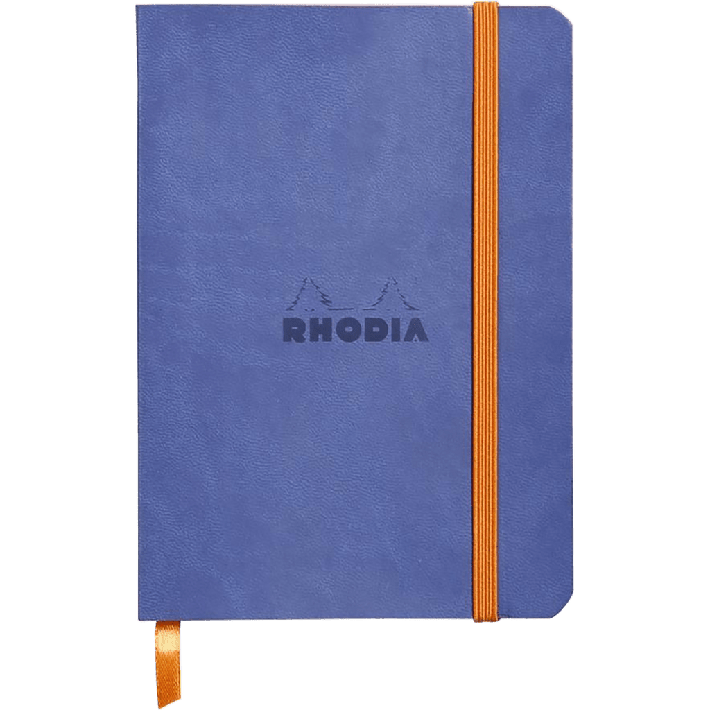 Rhodia Rhodiarama Lined Sapphire A6 Notebooks - Pen Boutique Ltd