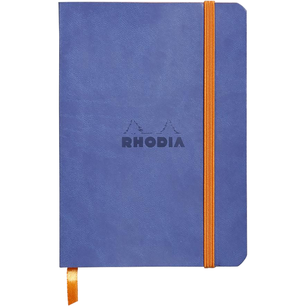 Rhodia Rhodiarama Lined Sapphire A6 Notebooks-Pen Boutique Ltd