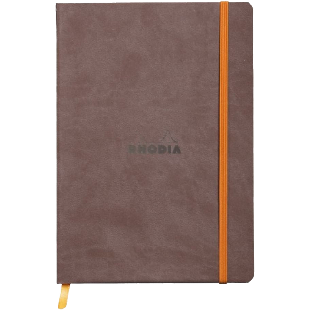 Rhodia Rhodiarama Notebook - Chocolate - Dot Grid - A5-Pen Boutique Ltd