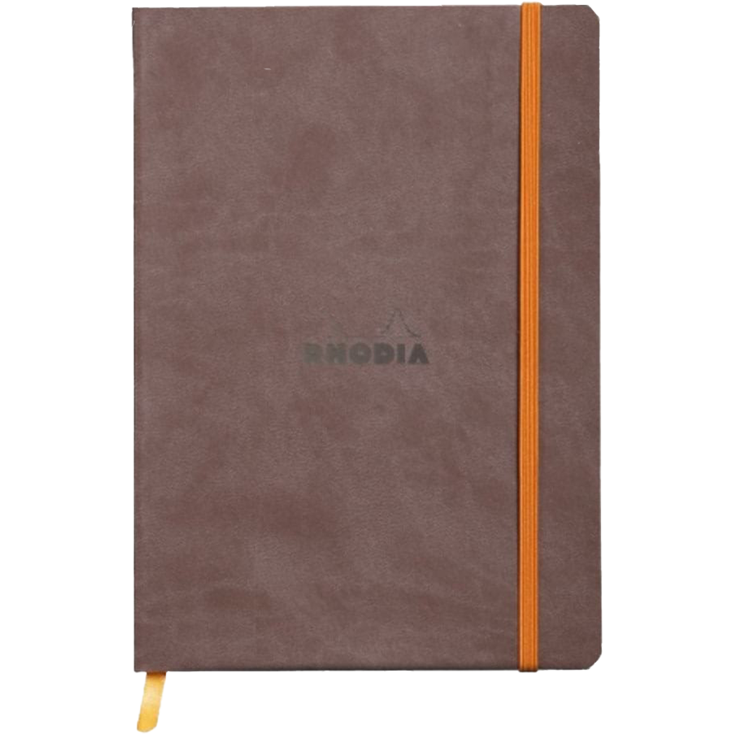Rhodia Rhodiarama Notebook - Chocolate - Dot Grid - A5-Pen Boutique Ltd