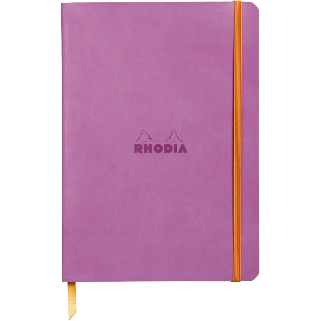 Rhodia Rhodiarama Notebook - Lilac - Dot Grid - A5-Pen Boutique Ltd