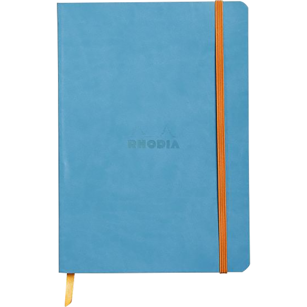 Rhodia Rhodiarama Notebook - Turquoise - Dot Grid - A5-Pen Boutique Ltd