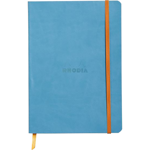 Rhodia Rhodiarama Notebook - Turquoise - Dot Grid - A5-Pen Boutique Ltd