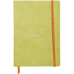 Rhodia Rhodiarama Notebook Anise Dot Grid A5 size - 6x8.25"-Pen Boutique Ltd