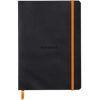 Rhodia Rhodiarama Notebook Black Dot Grid A5 size - 6x8.25"-Pen Boutique Ltd