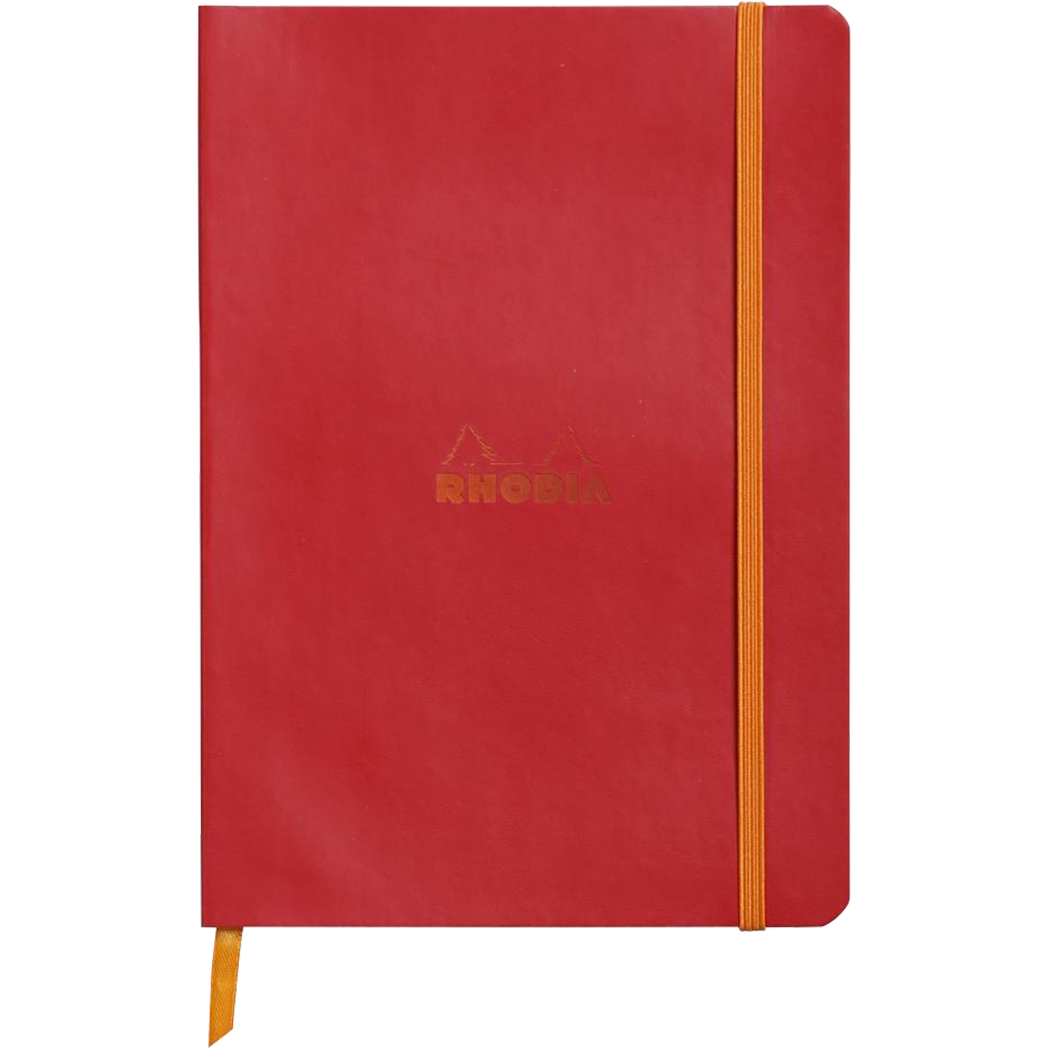 Rhodia Rhodiarama Notebook Poppy Dot Grid A5 size - 6x8.25"-Pen Boutique Ltd