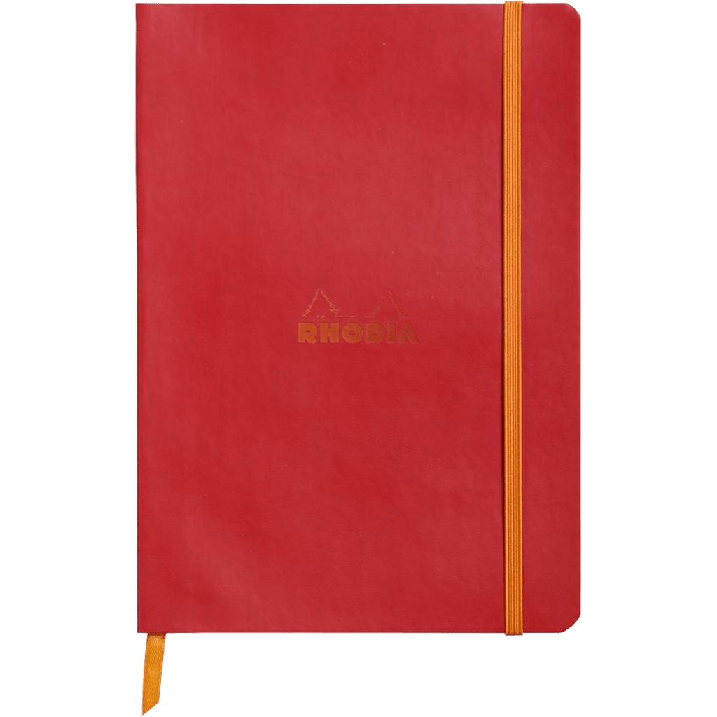 Rhodia Rhodiarama Notebook Poppy Lined A5 size - 6"x8.25" - Pen Boutique Ltd