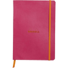 Rhodia Rhodiarama Notebook Raspberry Dot Grid A5 size - 6x8.25" - Pen Boutique Ltd