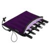 Rickshaw Plush Coozy Roll Pen Case - Iris - Large (6 Pen)-Pen Boutique Ltd