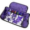 Rickshaw Pen Roll - Purple Splatter - Deluxe-Pen Boutique Ltd