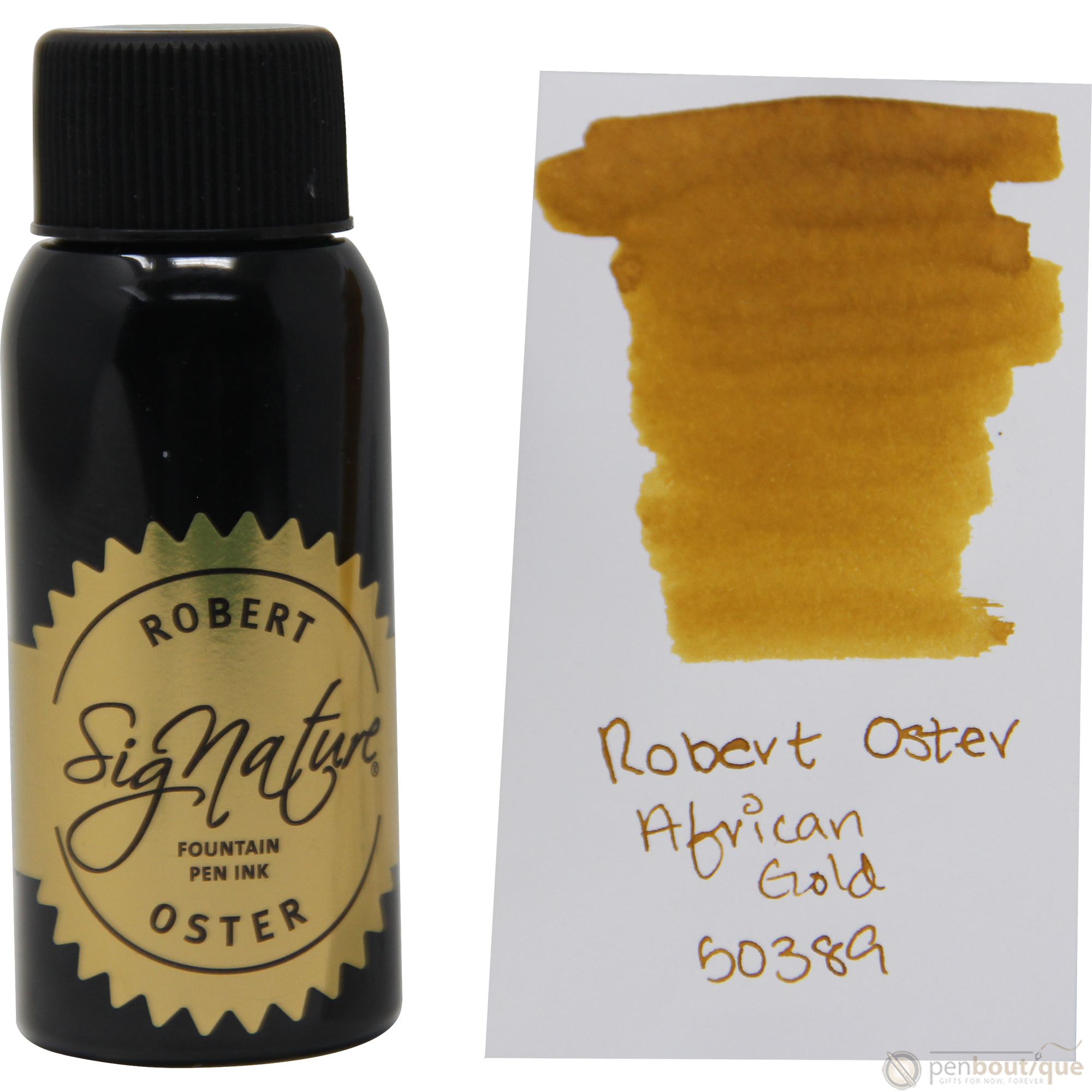 Robert Oster Signature Ink Bottle - African Gold - 50ml-Pen Boutique Ltd
