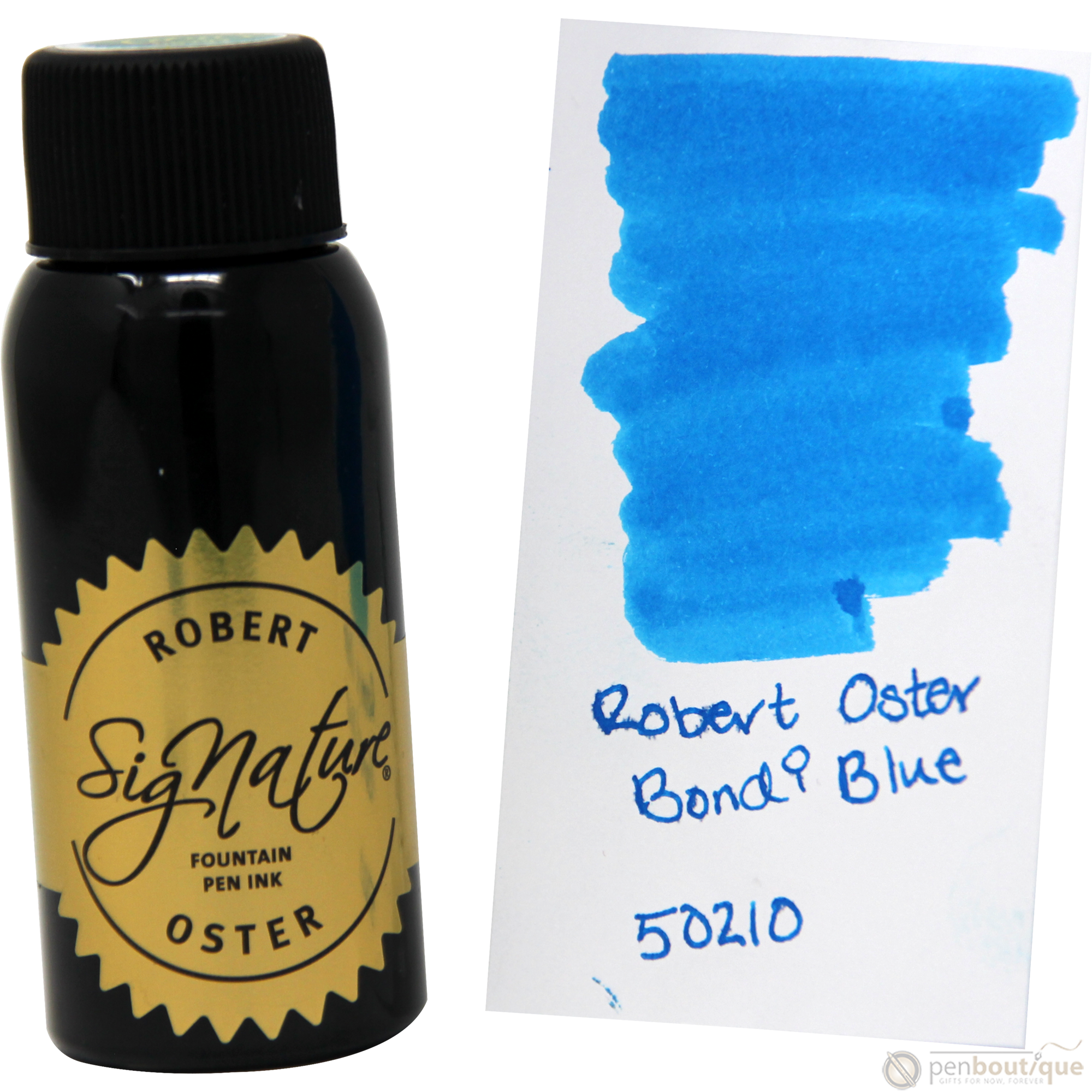 Robert Oster Signature Ink Bottle - Bondi Blue - 50ml-Pen Boutique Ltd