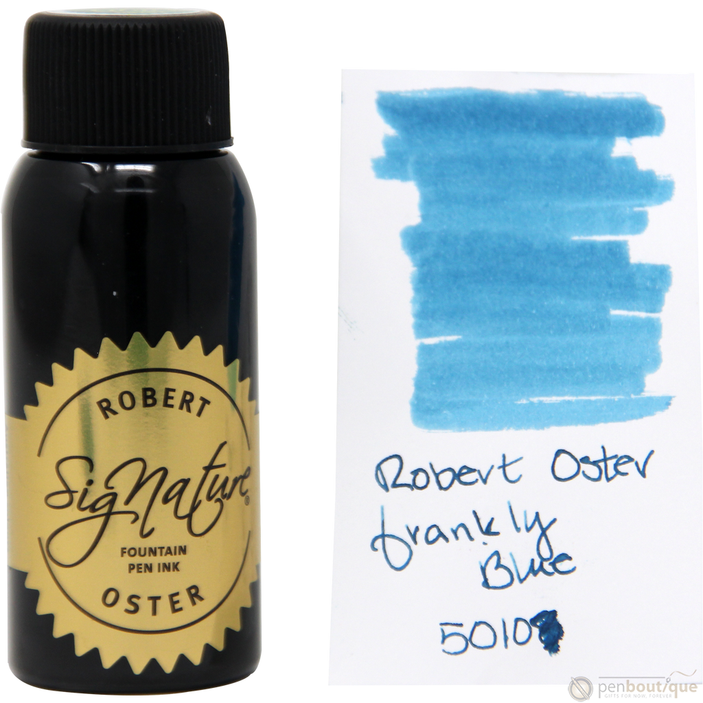 Robert Oster Signature Ink Bottle - Frankly Blue - 50ml-Pen Boutique Ltd