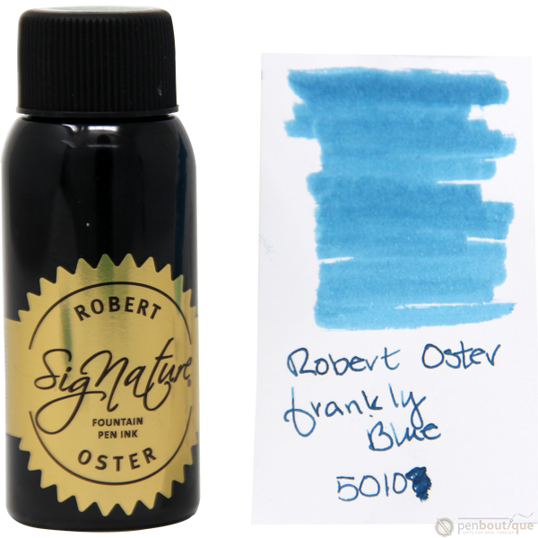 Robert Oster Signature Ink Bottle - Frankly Blue - 50ml-Pen Boutique Ltd