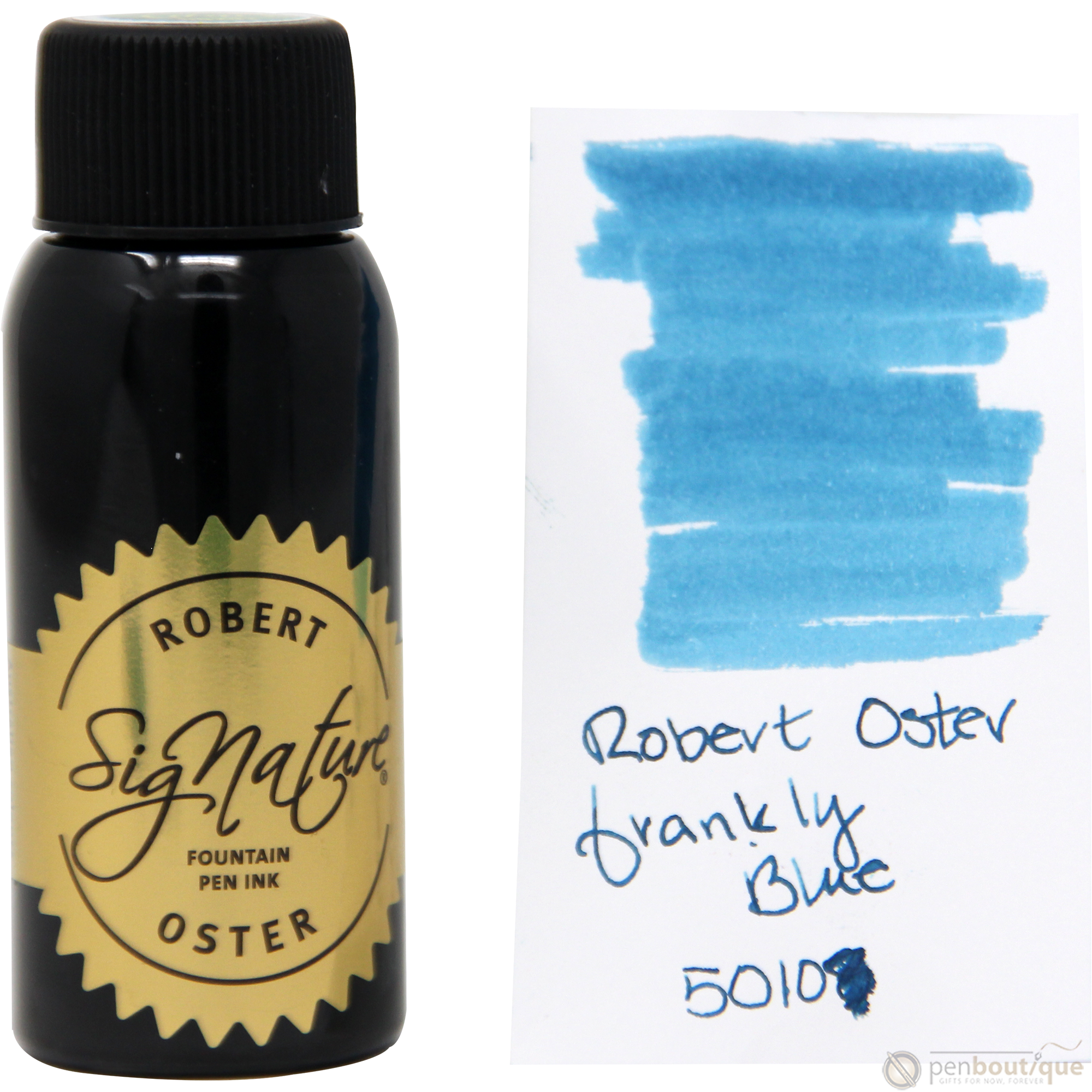 Robert Oster Signature Ink Bottle - Frankly Blue - 50ml-Pen Boutique Ltd