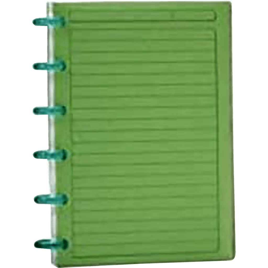 Rollabind Plastic Junior Size Green Notebook - Pen Boutique Ltd