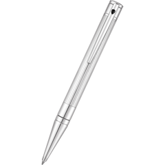 S T Dupont D-Initial Ballpoint Pen - Chrome-Pen Boutique Ltd