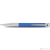 S T Dupont D-Initial Ballpoint Pen - Electric Blue-Pen Boutique Ltd