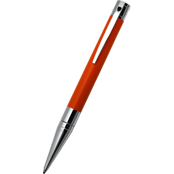 S T Dupont D-Initial Ballpoint Pen - Orange-Pen Boutique Ltd