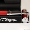 S T Dupont D-Initial Fountain Pen - Scarlet Red-Pen Boutique Ltd