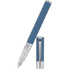 S T Dupont D-Initial Fountain Pen - Shark Blue-Pen Boutique Ltd