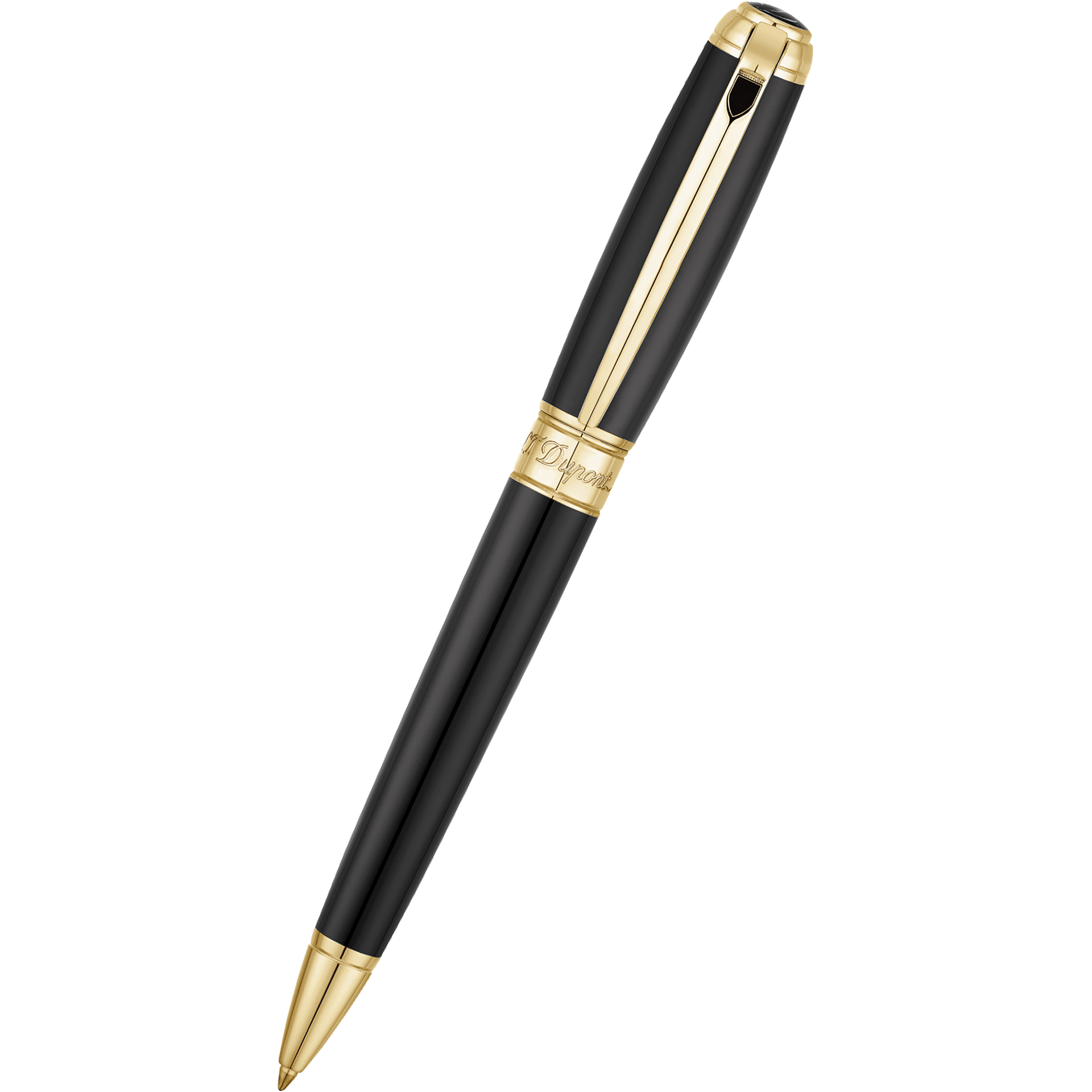 S T Dupont Line D Ballpoint Pen - Black
