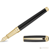 S T Dupont Line D Fountain Pen - Black-Pen Boutique Ltd