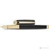 S T Dupont Line D Fountain Pen - Black-Pen Boutique Ltd