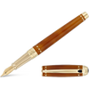 S T Dupont Line D Fountain Pen - Derby - Yellow Gold Trim-Pen Boutique Ltd