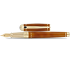 S T Dupont Line D Fountain Pen - Derby - Yellow Gold Trim-Pen Boutique Ltd