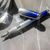 S T Dupont Line D Fountain Pen - Starburst Blue - Palladium Trim (USA Exclusive Edition)-Pen Boutique Ltd