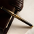S T Dupont Line D Fountain Pen - Sunburst Black - Yellow Gold Trim (USA Exclusive Edition)-Pen Boutique Ltd