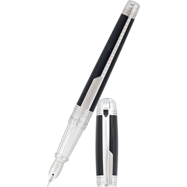 S T Dupont Premium Fountain Pen - Space Odyssey-Pen Boutique Ltd