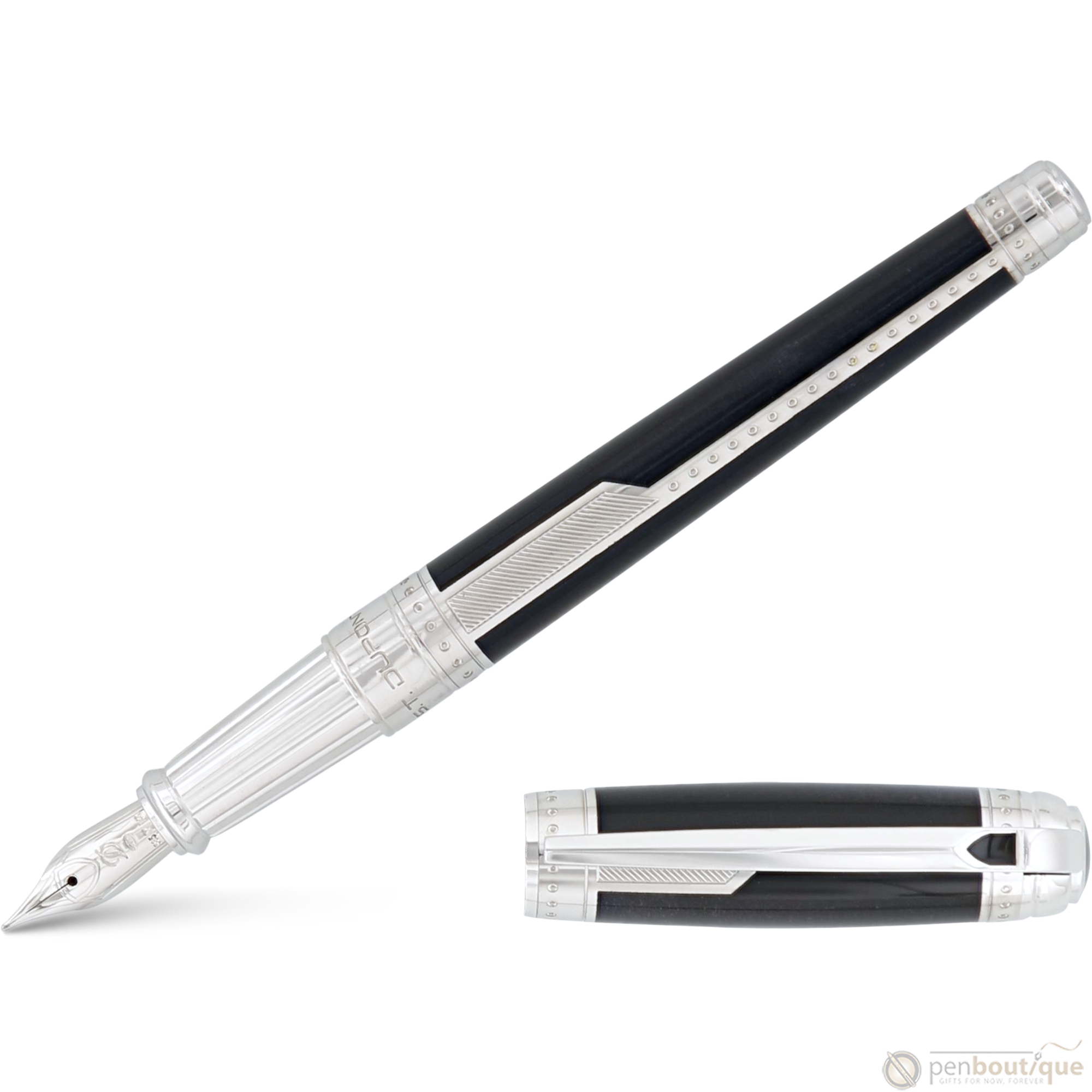 S T Dupont Premium Fountain Pen - Space Odyssey-Pen Boutique Ltd