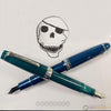 Sailor 1911L Fountain Pen - Rhodium Trim - Stormy Sea-Pen Boutique Ltd