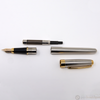 Sheaffer Prelude Fountain Pen - Brushed Chrome - Fine Point-Pen Boutique Ltd