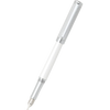 Sheaffer Intensity Fountain Pen - White with Engraved Chrome Cap - Medium-Pen Boutique Ltd