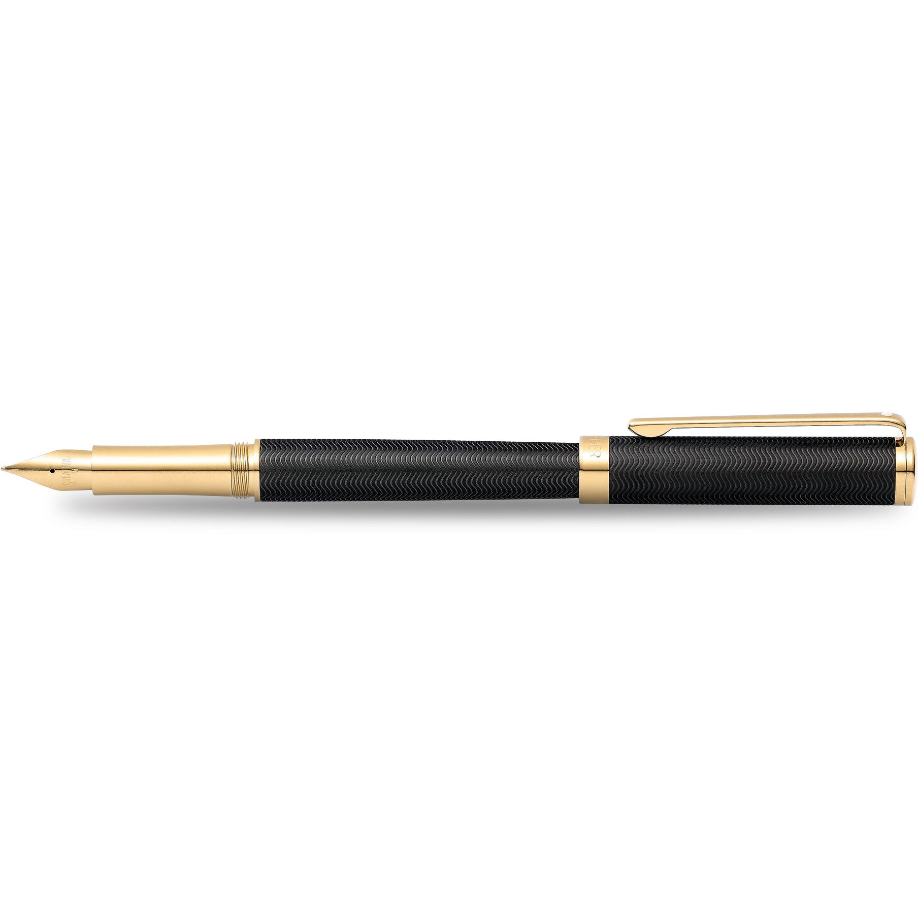 Sheaffer Intensity Fountain Pen - Engraved Matte Black - Medium-Pen Boutique Ltd