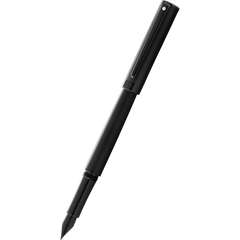 Sheaffer Intensity Fountain Pen - Engraved Matte Black PVD-Pen Boutique Ltd