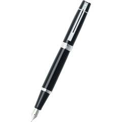 Sheaffer 300 Fountain Pen - Glossy Black Lacquer Fine-Pen Boutique Ltd
