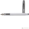 Sheaffer 100 Fountain Pen - White - Chrome Trim-Pen Boutique Ltd
