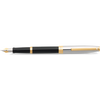 Sheaffer Sagaris Fountain Pen - Chrome Trim - Black-Pen Boutique Ltd