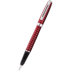 Sheaffer Prelude Rollerball Pen - Merlot Red - Chrome Trim-Pen Boutique Ltd