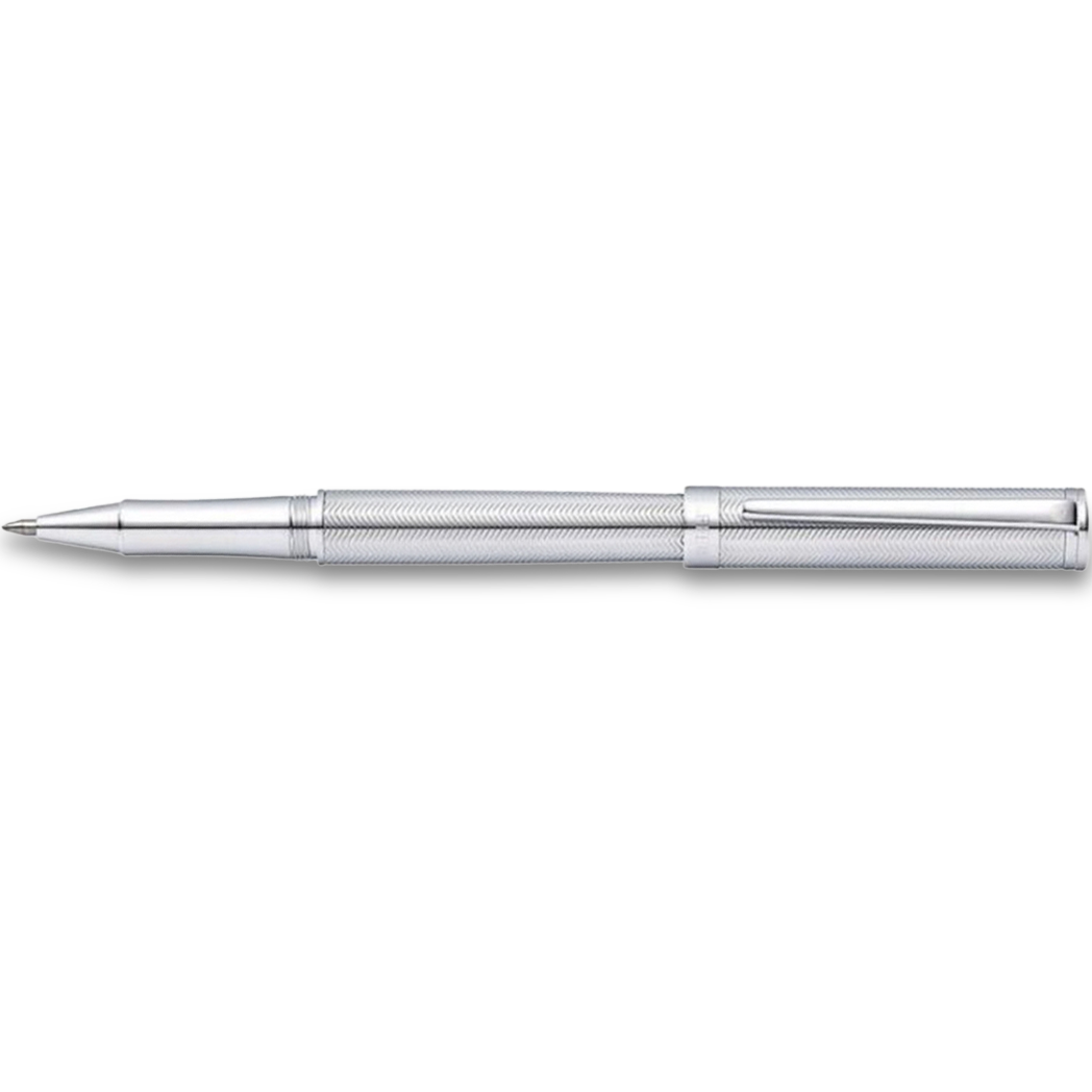 Sheaffer Intensity Rollerball Pen - Engraved Chrome-Pen Boutique Ltd