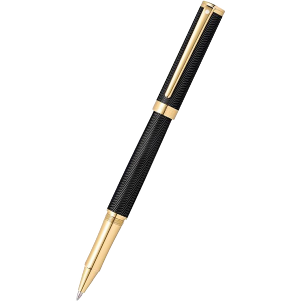 Sheaffer Intensity Rollerball Pen - Engraved Matte Black-Pen Boutique Ltd